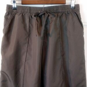 (3/$20) be inspired gray capris pants with pleats